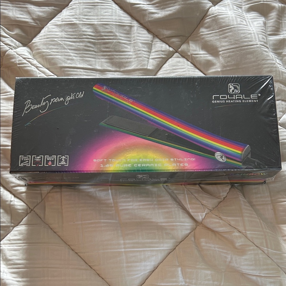 Royale Rainbow Hair Straightener